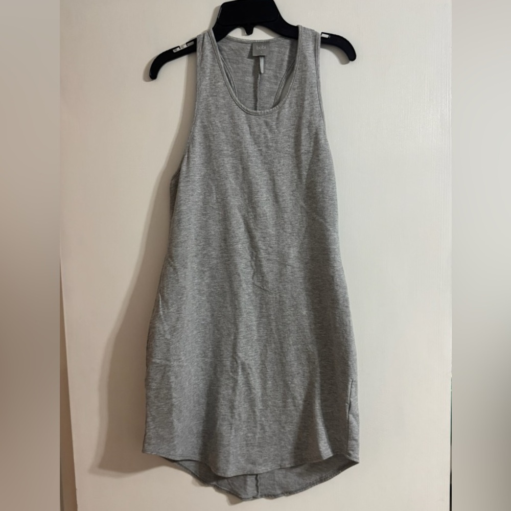Gray Sleeveless Tank Top dress